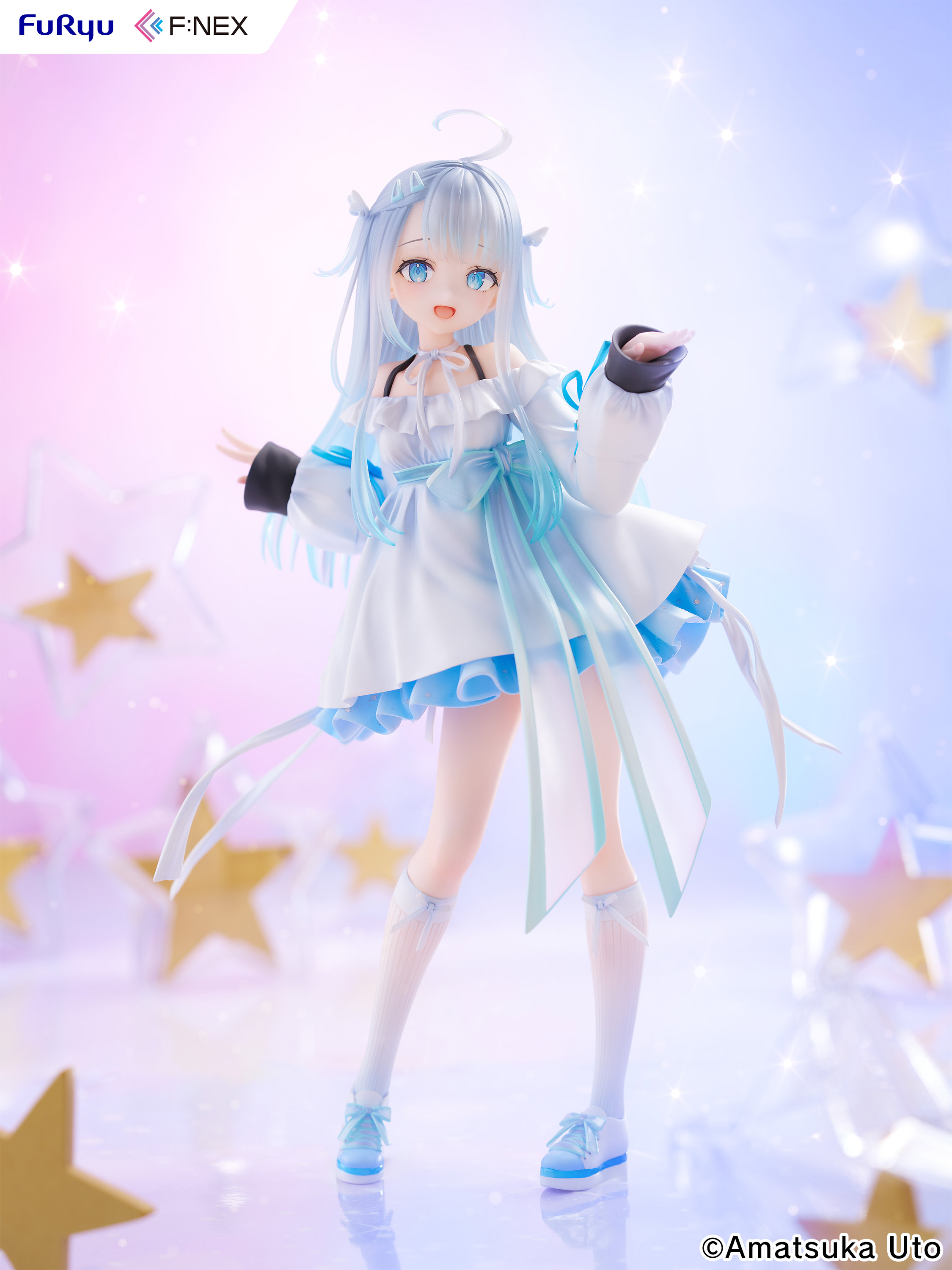 F:NEX VTuber Amatsuka Uto 天使兔跳 1/7比例手办